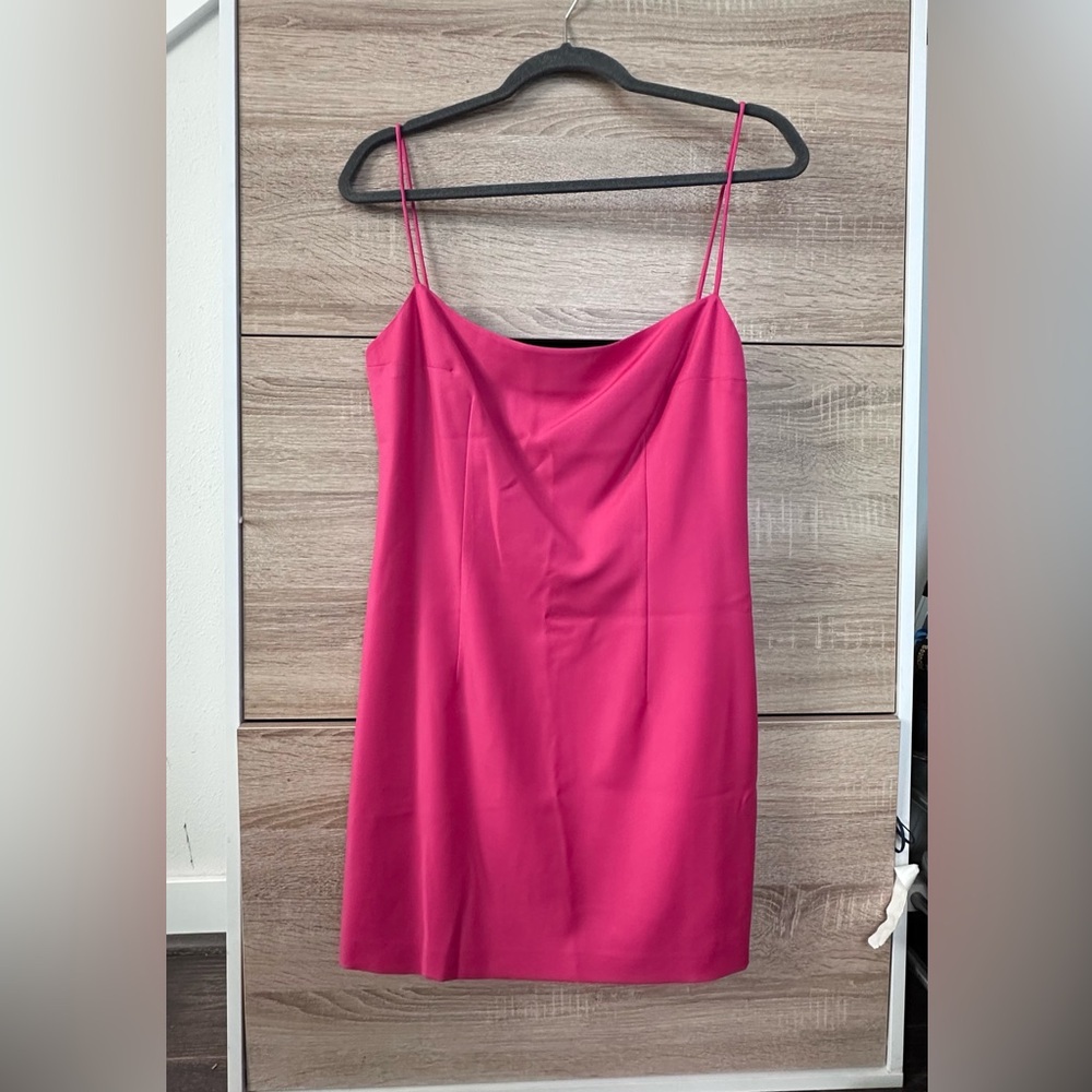 Zeynep Arcay Mini Dress Fuschia $1350